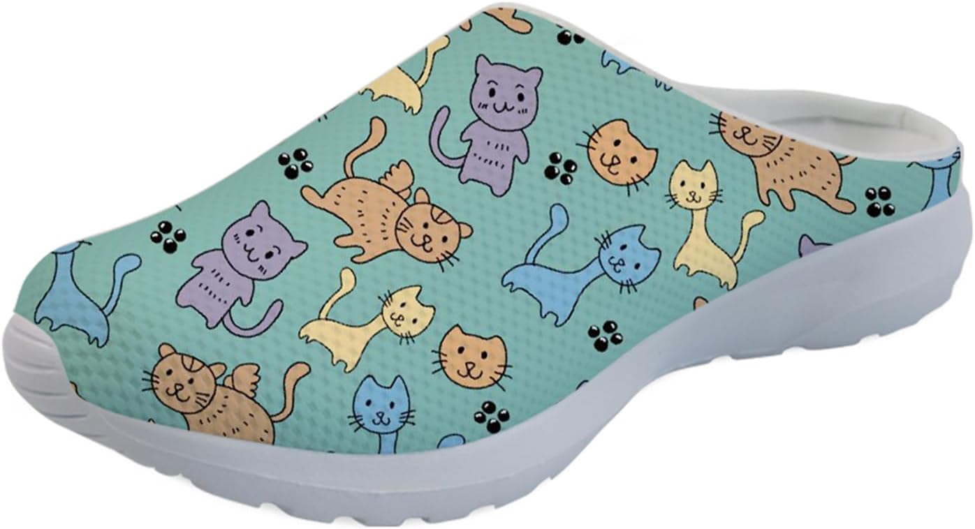 Forchrinse Hawaiian Palm Tree Watercolor Sky Beach Женские слипоны-мюли Мужские прогулочные кроссовки Садовые сабо Домашние туфли Легкие, Cute Cat
Forchrinse Hawaiian Palm Tree Watercolor Sky Beach Женские слипоны-мюли Мужские прогулочные кроссовки Садовые сабо Домашние туфли Легкие, Cute Cat