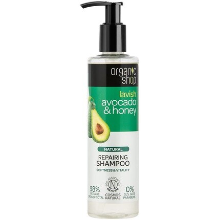 Шампунь с авокадо и медом, Organic Shop
Шампунь с авокадо и медом, Organic Shop