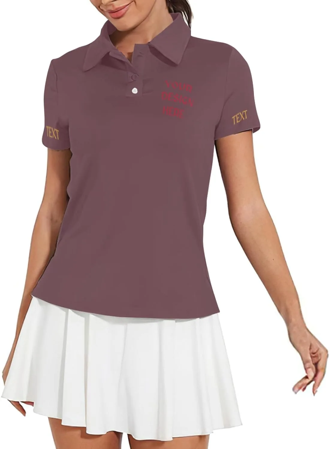 Женская футболка для гольфа Custom, короткий рукав
Женская футболка для гольфа Custom, короткий рукав