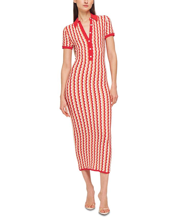 Квинлан вязаное платье миди Ronny Kobo, красный
Квинлан вязаное платье миди Ronny Kobo, красный