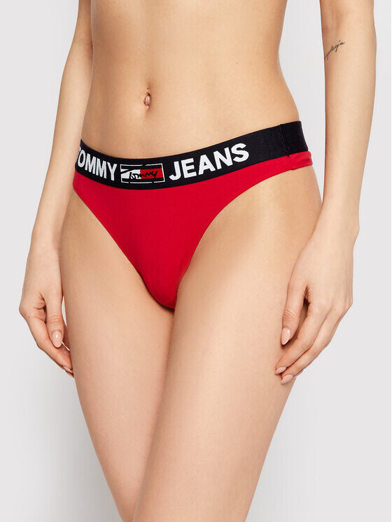 Женские трусы-танга Tommy Hilfiger из органического хлопка, красный цвет
Женские трусы-танга Tommy Hilfiger из органического хлопка, красный цвет