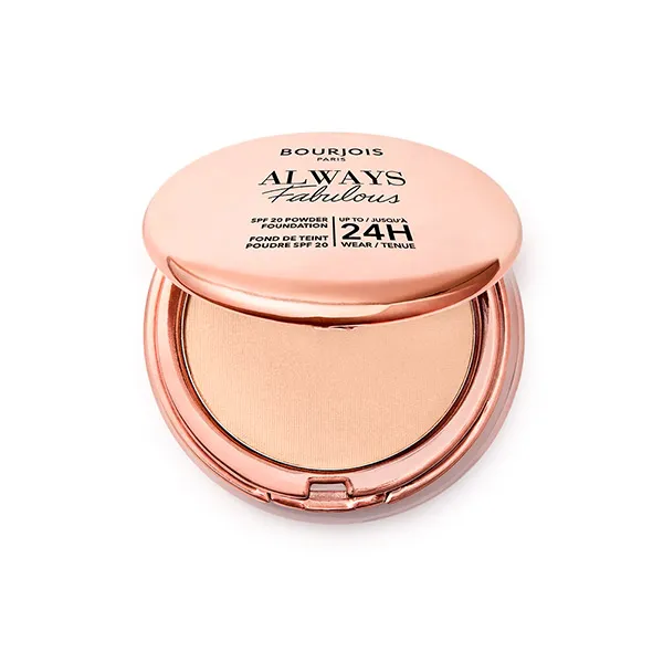 Пудровая основа под макияж Always Fabulous Compact Bourjois, 210
Пудровая основа под макияж Always Fabulous Compact Bourjois, 210