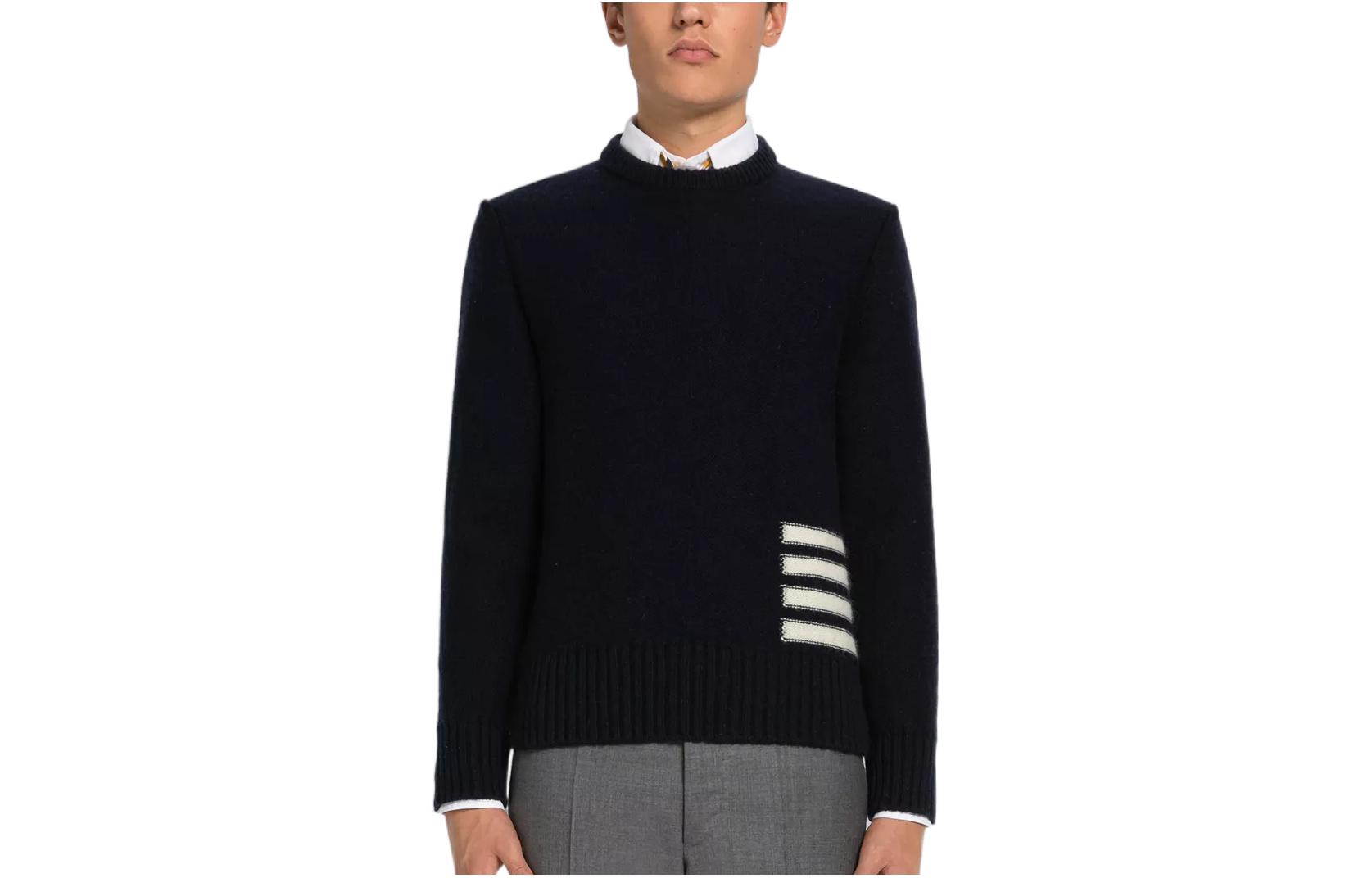 Свитер 4-bar THOM BROWNE, темно-синий
Свитер 4-bar THOM BROWNE, темно-синий