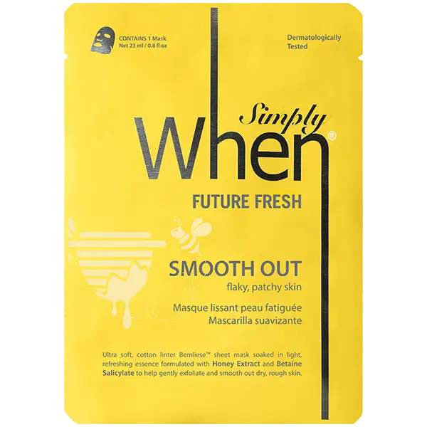 Корейская разглаживающая маска для лица, 23 мл When Simply smooth out
Корейская разглаживающая маска для лица, 23 мл When Simply smooth out