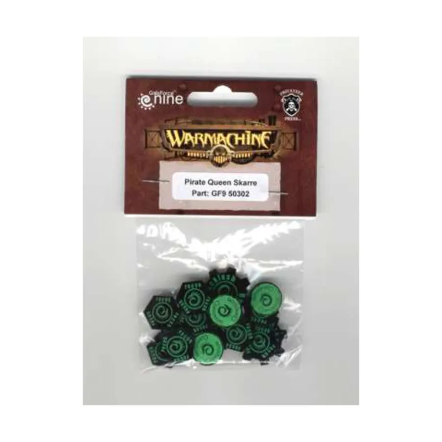 Королева пиратов Скарре, Warmachine - Warcaster Token Sets - Cryx (Gale Force Nine)
Королева пиратов Скарре, Warmachine - Warcaster Token Sets - Cryx (Gale Force Nine)