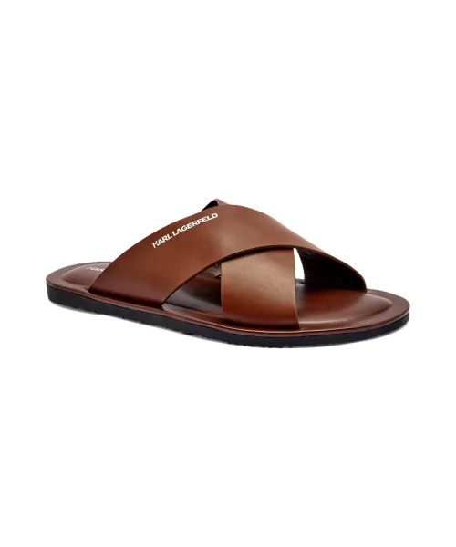 Кожаные тапочки Kastor III Karl Lagerfeld, коричневый
Кожаные тапочки Kastor III Karl Lagerfeld, коричневый