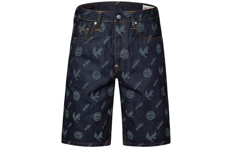 Джинсовые шорты мужские джинсовые синие Evisu, синий
Джинсовые шорты мужские джинсовые синие Evisu, синий