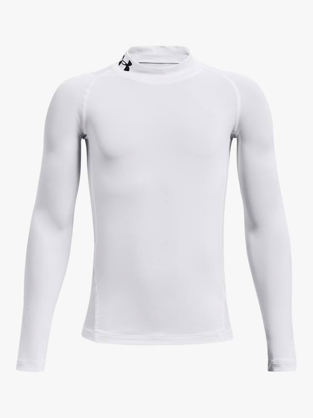 Детская базовая футболка с длинными рукавами и высоким воротником Under Armour, White/Black
Детская базовая футболка с длинными рукавами и высоким воротником Under Armour, White/Black