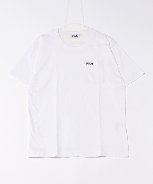 Футболка хлопковая с карманом и вышивкой FILA, белый
Футболка хлопковая с карманом и вышивкой FILA, белый