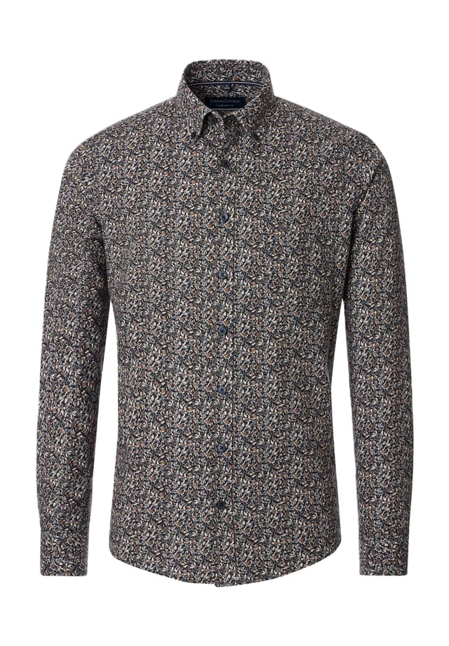 Повседневная рубашка удобного кроя с воротником на пуговицах Casamoda, зеленый
Повседневная рубашка удобного кроя с воротником на пуговицах Casamoda, зеленый