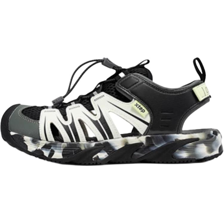 Дышащие низкие детские сандалии для подростков XTEP, черный/зеленый
Дышащие низкие детские сандалии для подростков XTEP, черный/зеленый