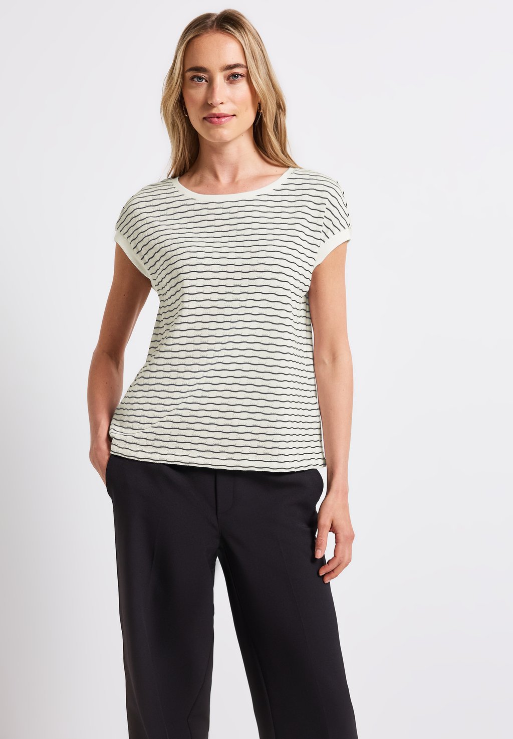 Футболка с принтом Street One, кремовый
Футболка с принтом Street One, кремовый