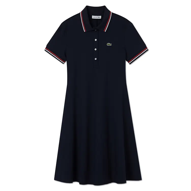 Поло платье LACOSTE, синий/мультиколор
Поло платье LACOSTE, синий/мультиколор