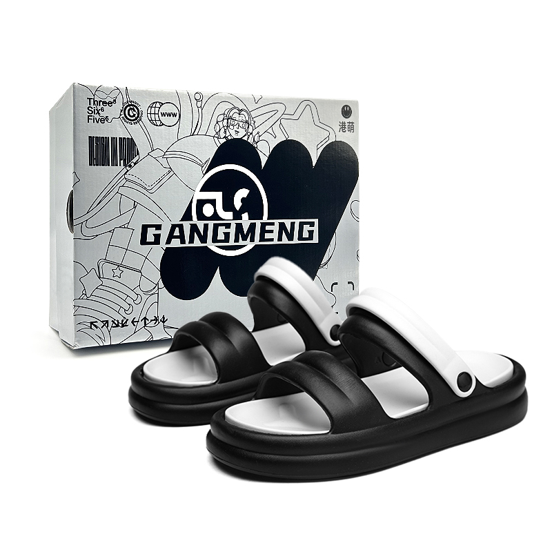 Hong Kong Meng Скользящие тапочки с резиновой подошвой нескользящие антибактериальные износостойкие унисекс бело-черные, цвет White Black
Hong Kong Meng Скользящие тапочки с резиновой подошвой нескользящие антибактериальные износостойкие унисекс бело-черные, цвет White Black
