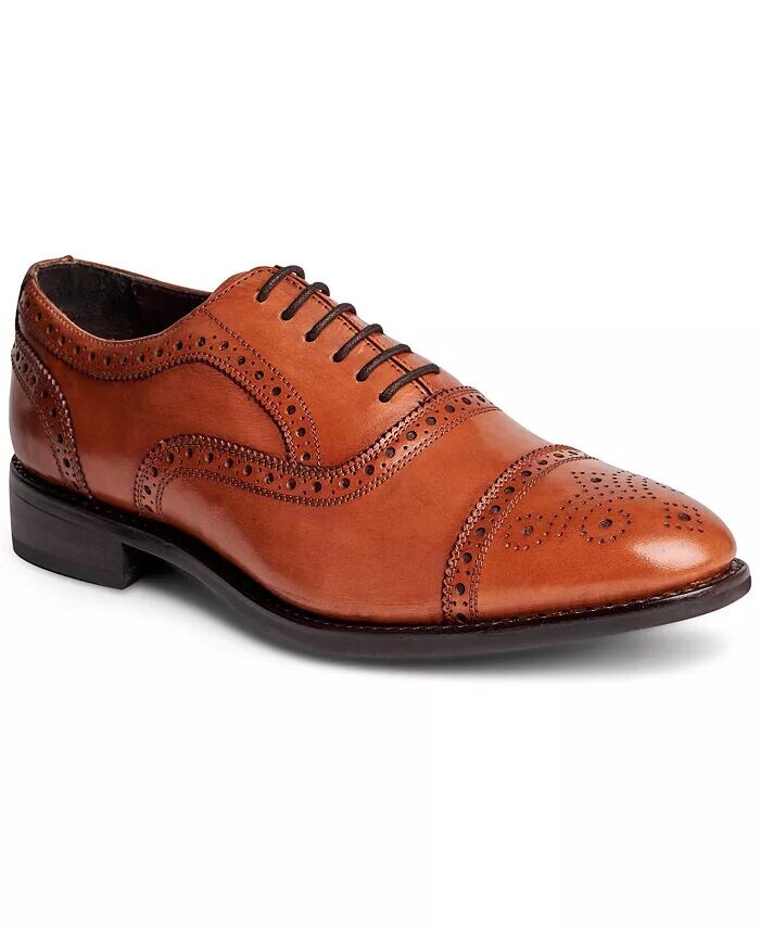 Мужские туфли Ford Quarter Brogue Oxford на резиновой подошве со шнуровкой Anthony Veer, коричневый
Мужские туфли Ford Quarter Brogue Oxford на резиновой подошве со шнуровкой Anthony Veer, коричневый