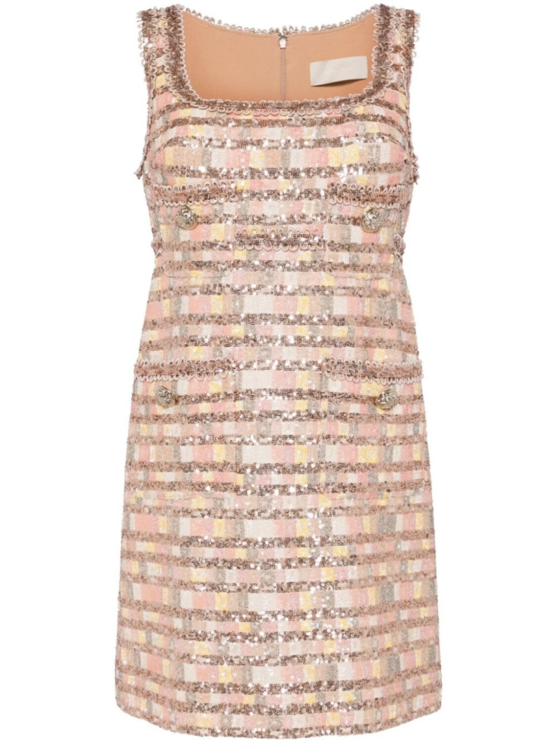 Elie Saab платье мини Camaleonte с пайетками, нейтральный цвет
Elie Saab платье мини Camaleonte с пайетками, нейтральный цвет