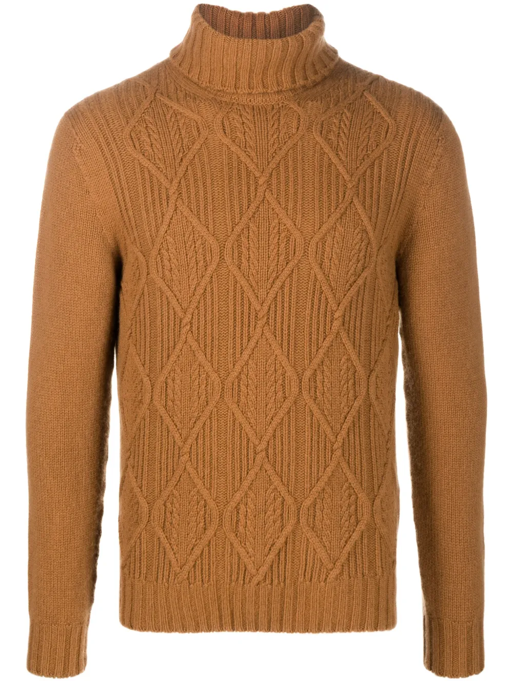 Кашемировый джемпер с высоким воротником Drumohr, коричневый
Кашемировый джемпер с высоким воротником Drumohr, коричневый