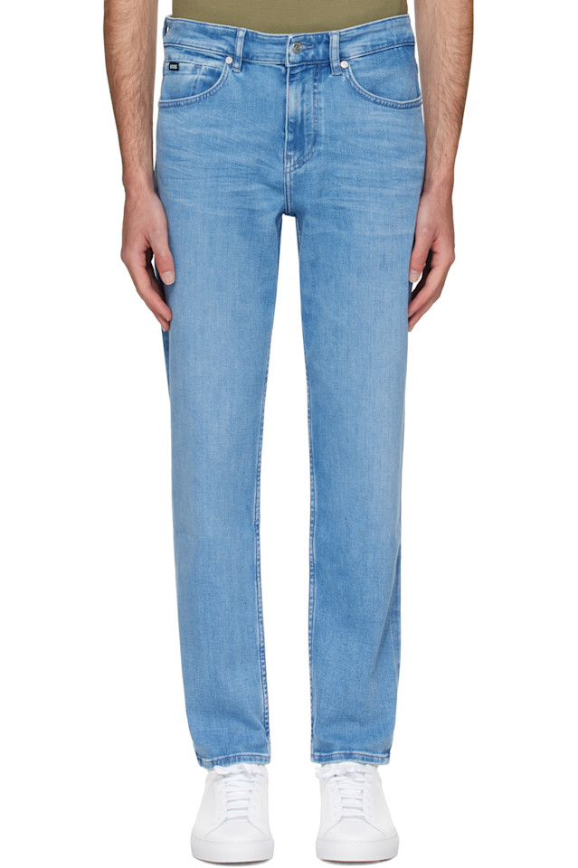 Мужские джинсы Maine классического кроя из комфортного денима Boss, синий
Мужские джинсы Maine классического кроя из комфортного денима Boss, синий