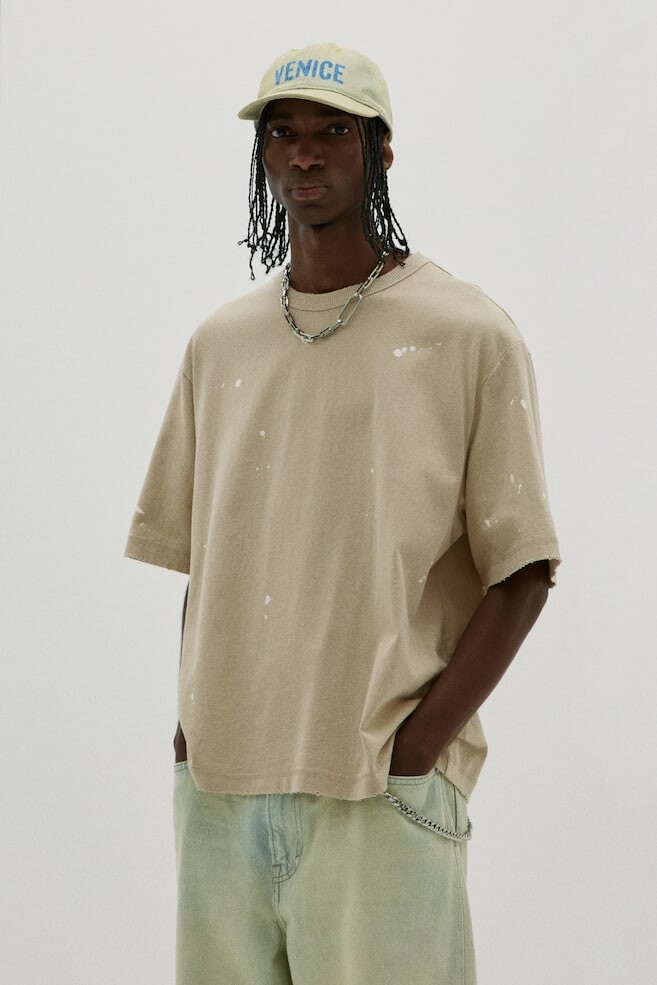 Футболка с принтом свободного кроя H&M, мультиколор
Футболка с принтом свободного кроя H&M, мультиколор