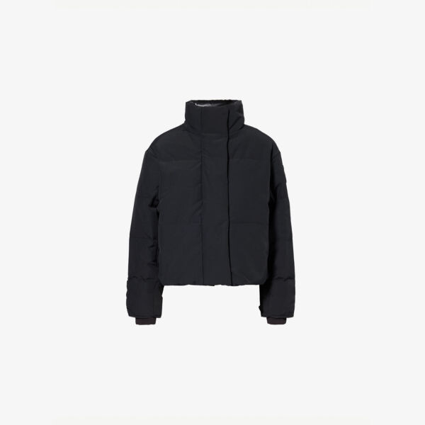 Укороченная куртка-пуховик с нашивкой-логотипом Grandview Canada Goose, черный
Укороченная куртка-пуховик с нашивкой-логотипом Grandview Canada Goose, черный