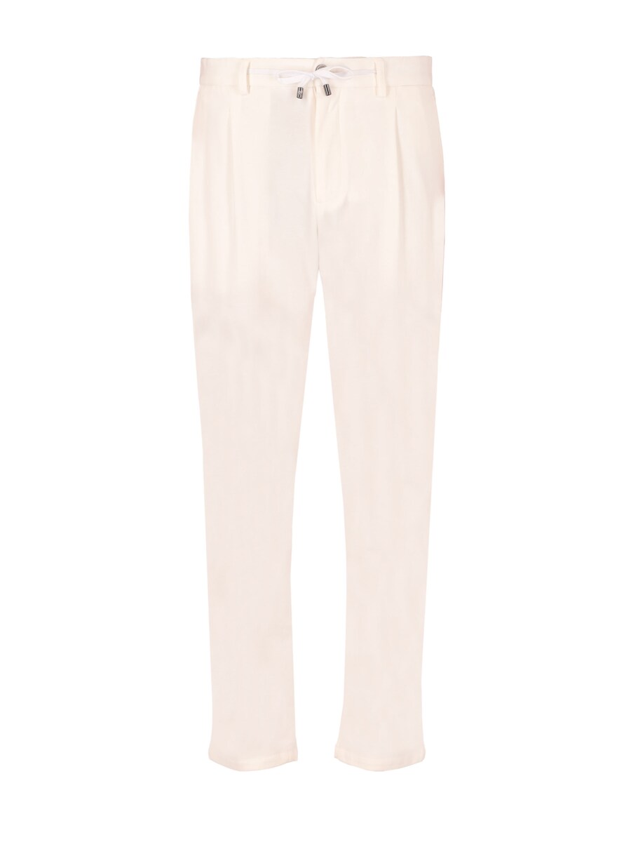 Обычные брюки со складками спереди Distretto12 Newman, белый
Обычные брюки со складками спереди Distretto12 Newman, белый