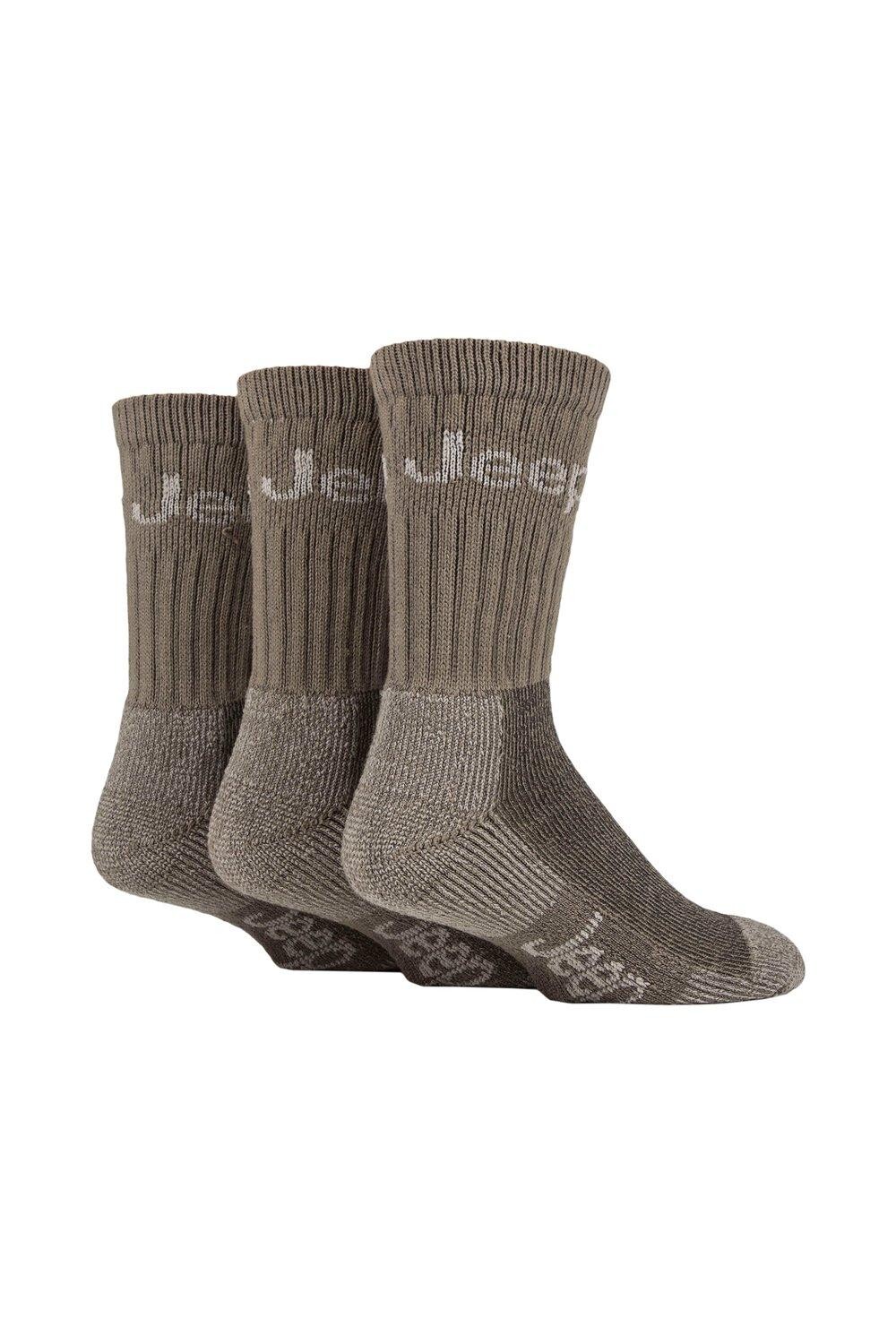 3 пары роскошных носков для бездорожья Jeep, хаки
3 пары роскошных носков для бездорожья Jeep, хаки