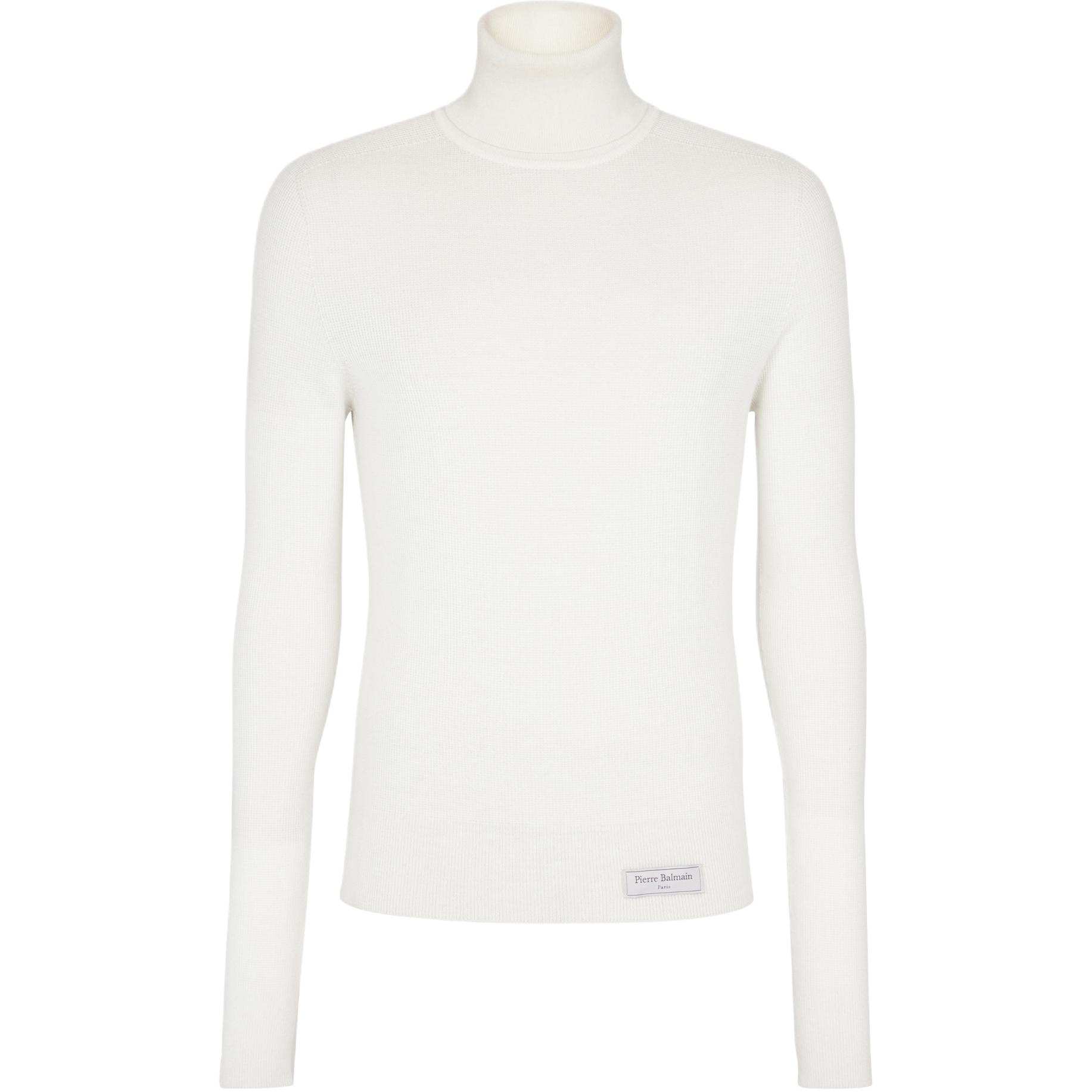 Свитер водолазка BALMAIN, белый
Свитер водолазка BALMAIN, белый