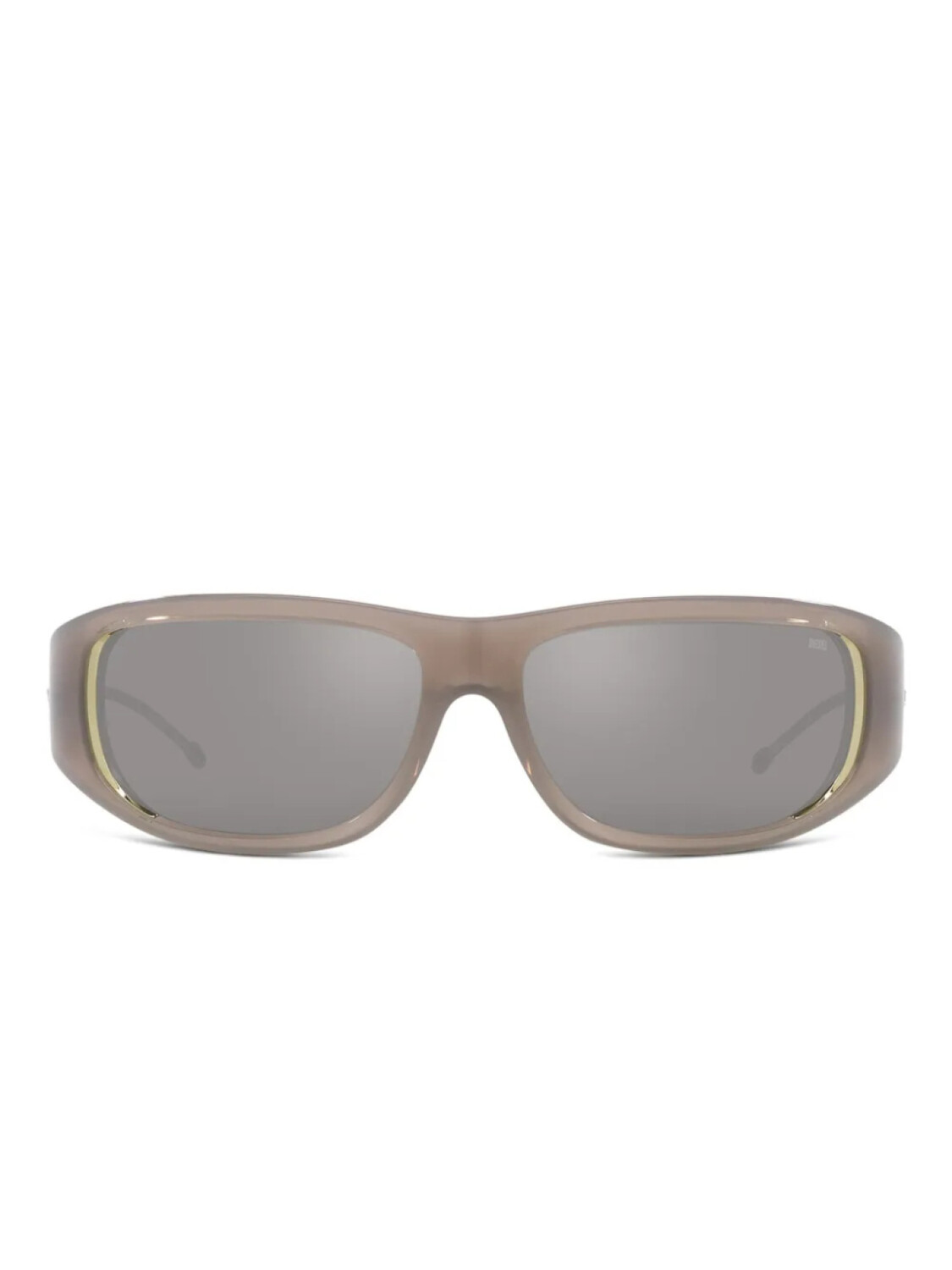 Солнцезащитные очки с логотипом Diesel, серый 
Солнцезащитные очки с логотипом Diesel, серый