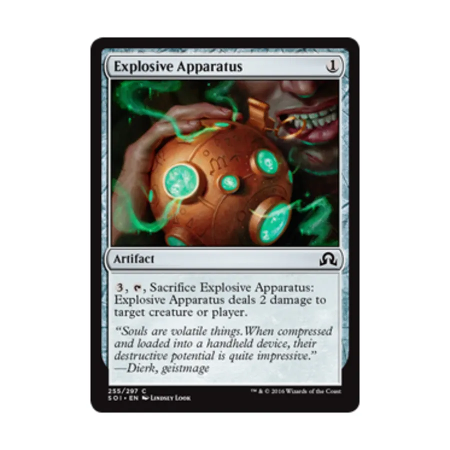 CCG Взрывное устройство (С), MTG - Shadows Over Innistrad
CCG Взрывное устройство (С), MTG - Shadows Over Innistrad