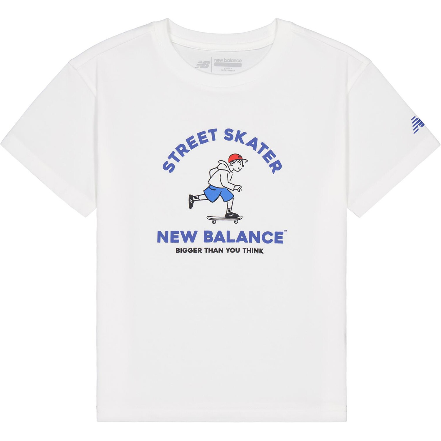 Детская футболка New Balance, белый
Детская футболка New Balance, белый