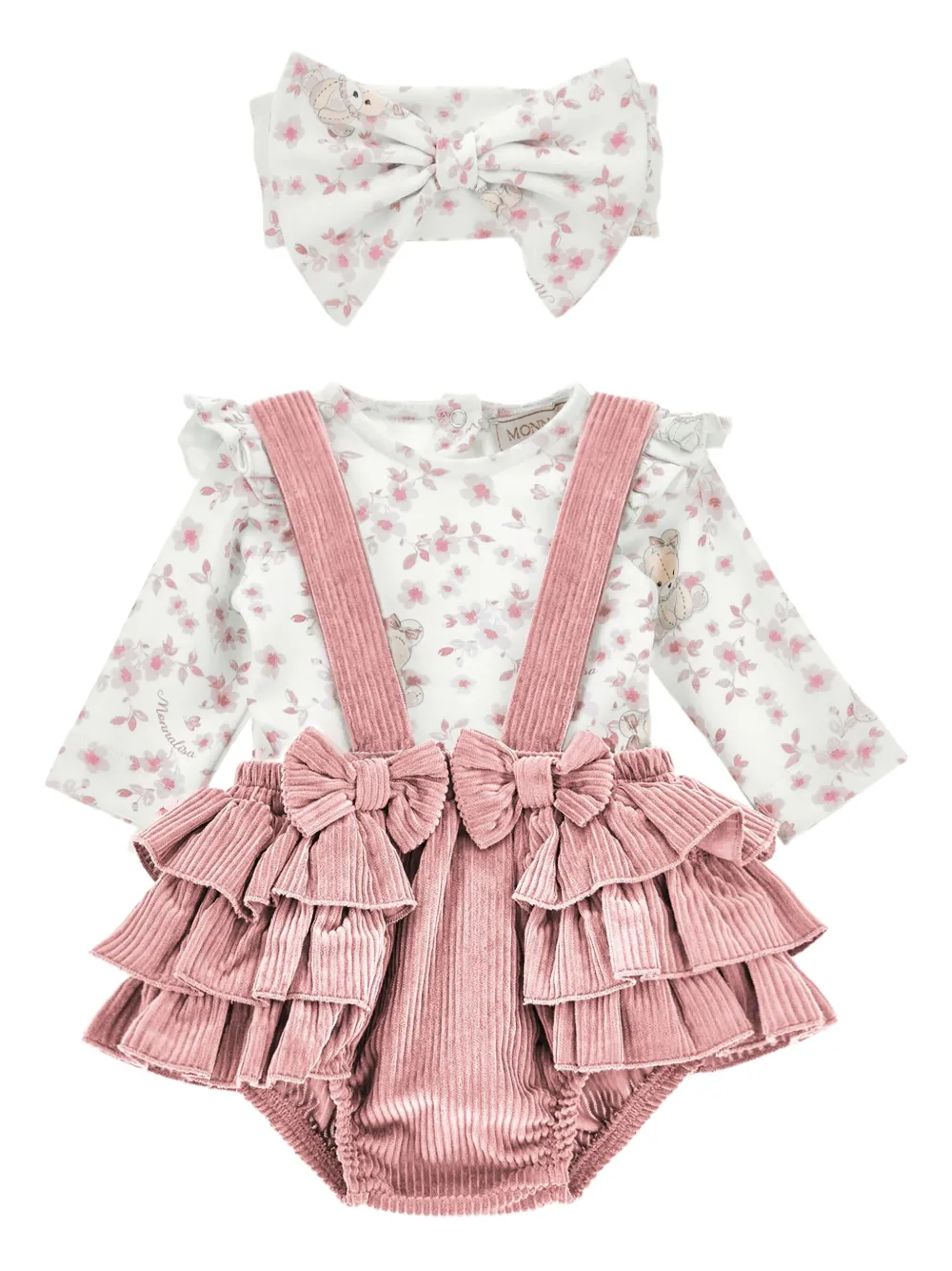 Комплект из органического хлопка Monnalisa, белый
Комплект из органического хлопка Monnalisa, белый