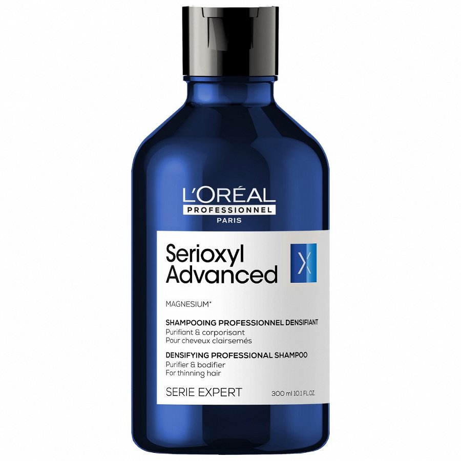 Очищающий шампунь для истонченных волос serioxyl advanced purifier & bodifier shampoo L′Oréal Professionnel Paris, 300 мл
Очищающий шампунь для истонченных волос serioxyl advanced purifier & bodifier shampoo L′Oréal Professionnel Paris, 300 мл