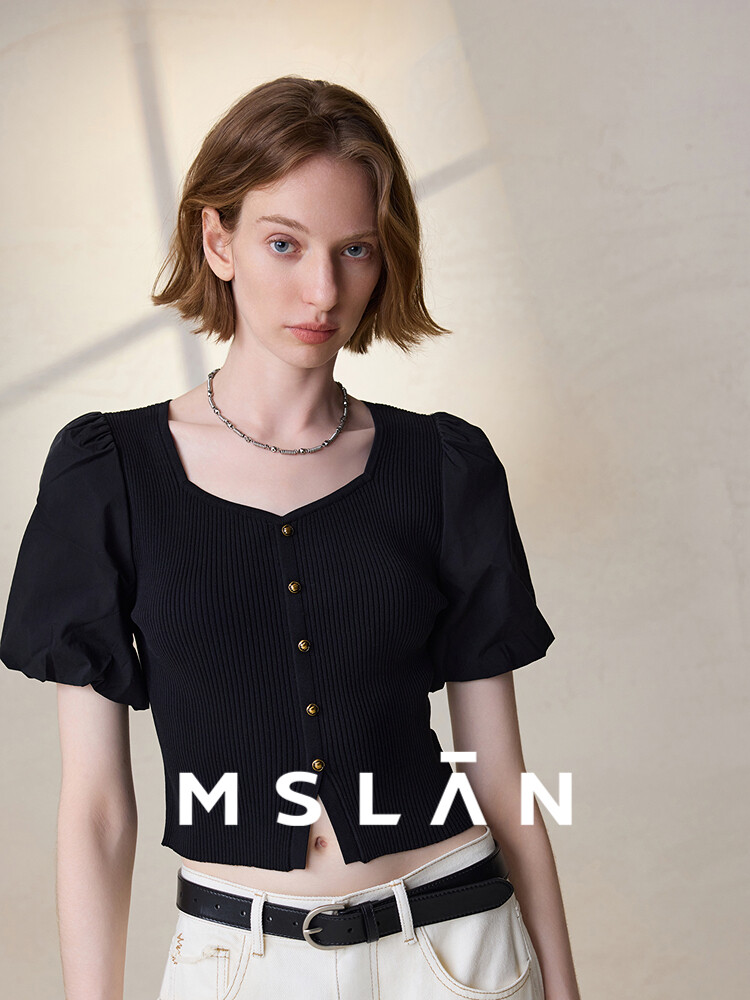 Пуловер женская Mslan с пышными рукавами, миндальный
Пуловер женская Mslan с пышными рукавами, миндальный