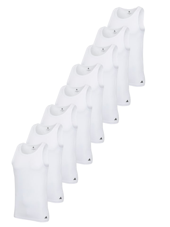 Adidas Футболка-майка Basic 8P белого цвета
Adidas Футболка-майка Basic 8P белого цвета