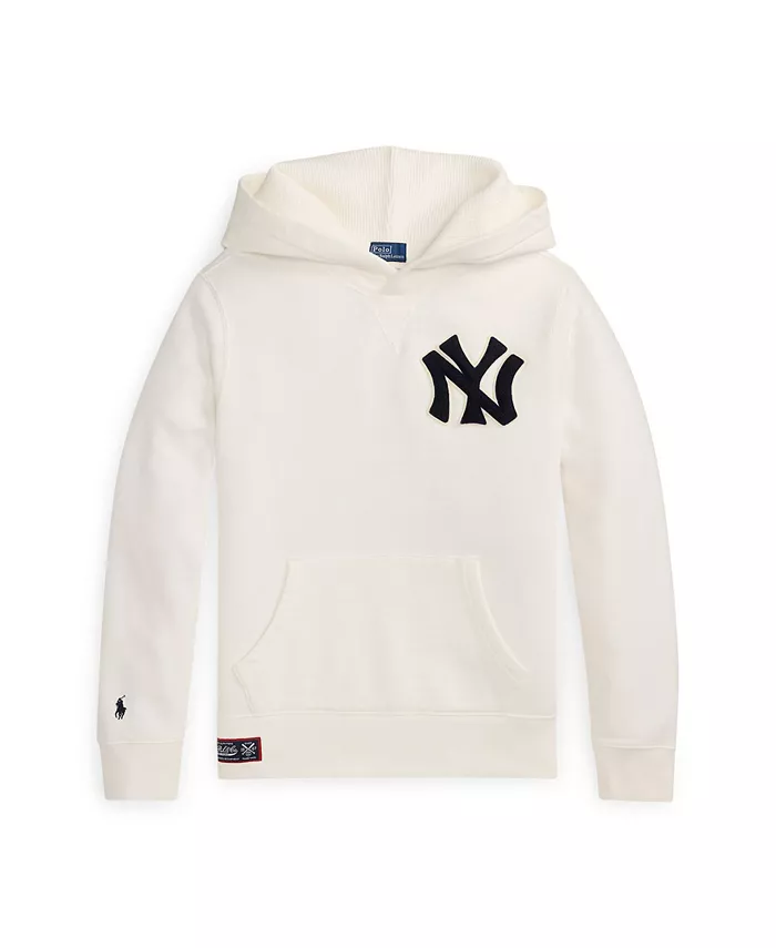 Толстовка с капюшоном из флиса Big Boys Yankees Polo Ralph Lauren, белый
Толстовка с капюшоном из флиса Big Boys Yankees Polo Ralph Lauren, белый