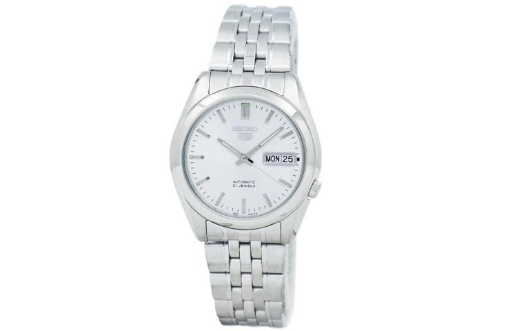 SEIKO Часы Series 5 Automatic Mechanical Movement Stainless Steel Strap Watch Men's Watch White Dial SNK355K1
SEIKO Часы Series 5 Automatic Mechanical Movement Stainless Steel Strap Watch Men's Watch White Dial SNK355K1