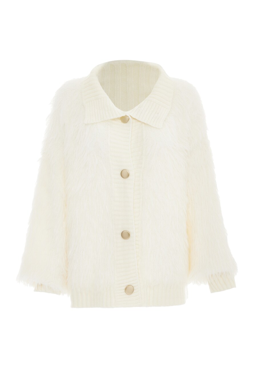 Вязаный кардиган faina, белый
Вязаный кардиган faina, белый