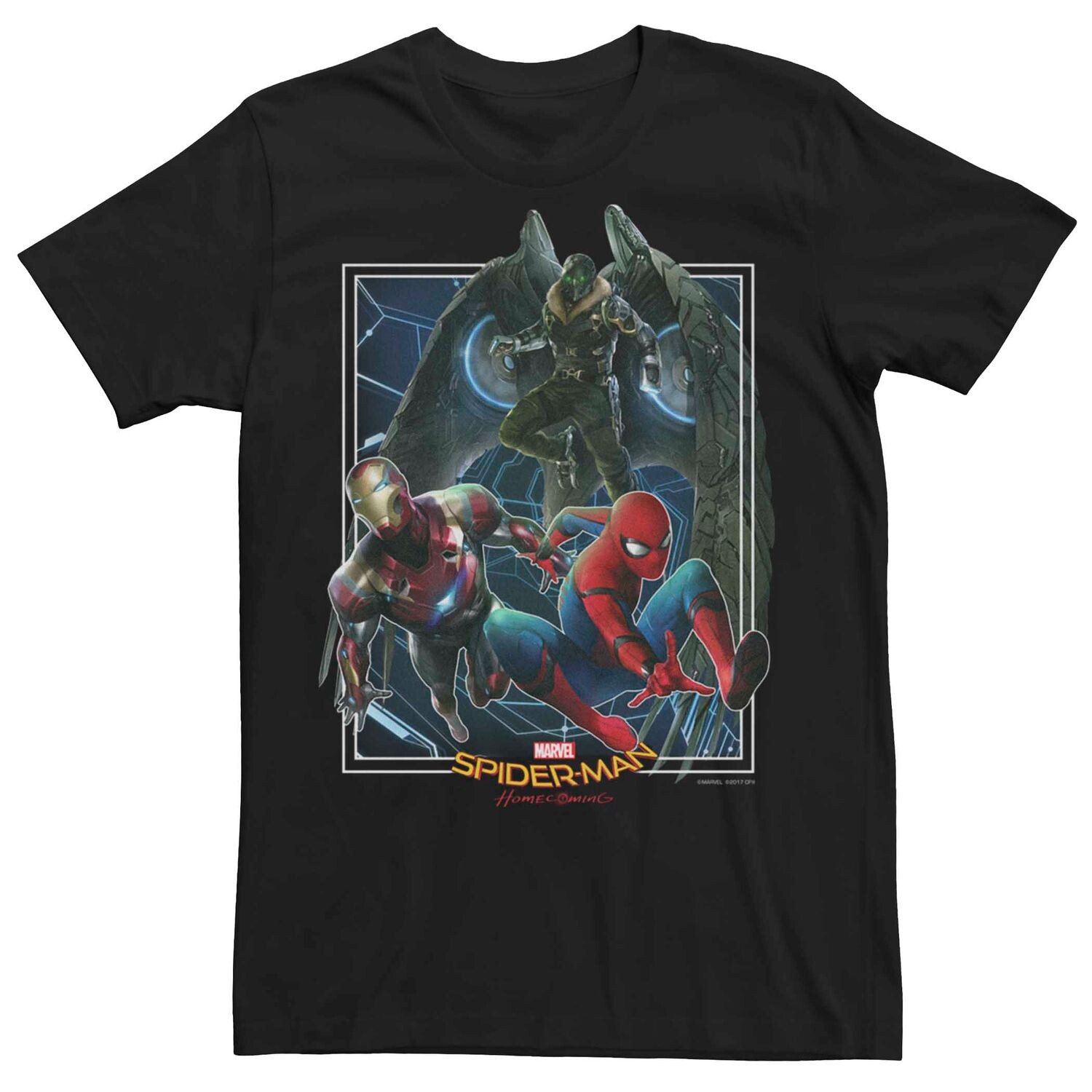 Мужская футболка Marvel Spider-Man Homecoming Group Shot Licensed Character
Мужская футболка Marvel Spider-Man Homecoming Group Shot Licensed Character