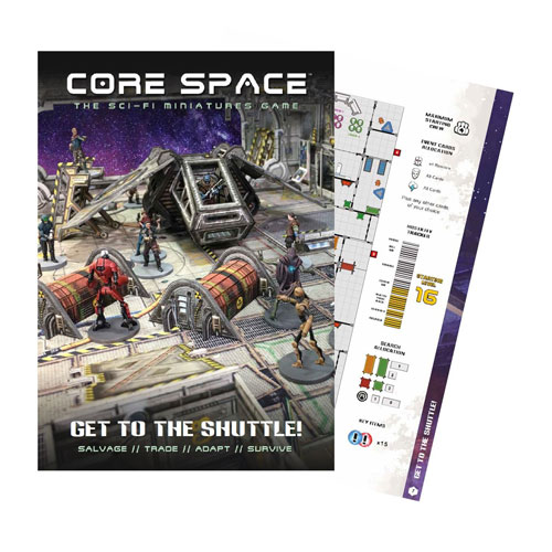 Настольная игра Core Space Get To The Shuttle Expansion
Настольная игра Core Space Get To The Shuttle Expansion
