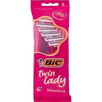 Twin Lady Razor 6 одноразовых бритв, Bic
Twin Lady Razor 6 одноразовых бритв, Bic