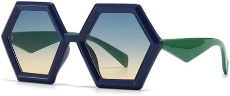 Солнцезащитные очки в стиле ретро с градиентным цветом, популярные, многоугольные, зеркальные, большого размера, для защиты от УФ-излучения на открытом воздухе MTZJH, C4blue
Солнцезащитные очки в стиле ретро с градиентным цветом, популярные, многоугольные, зеркальные, большого размера, для защиты от УФ-излучения на открытом воздухе MTZJH, C4blue