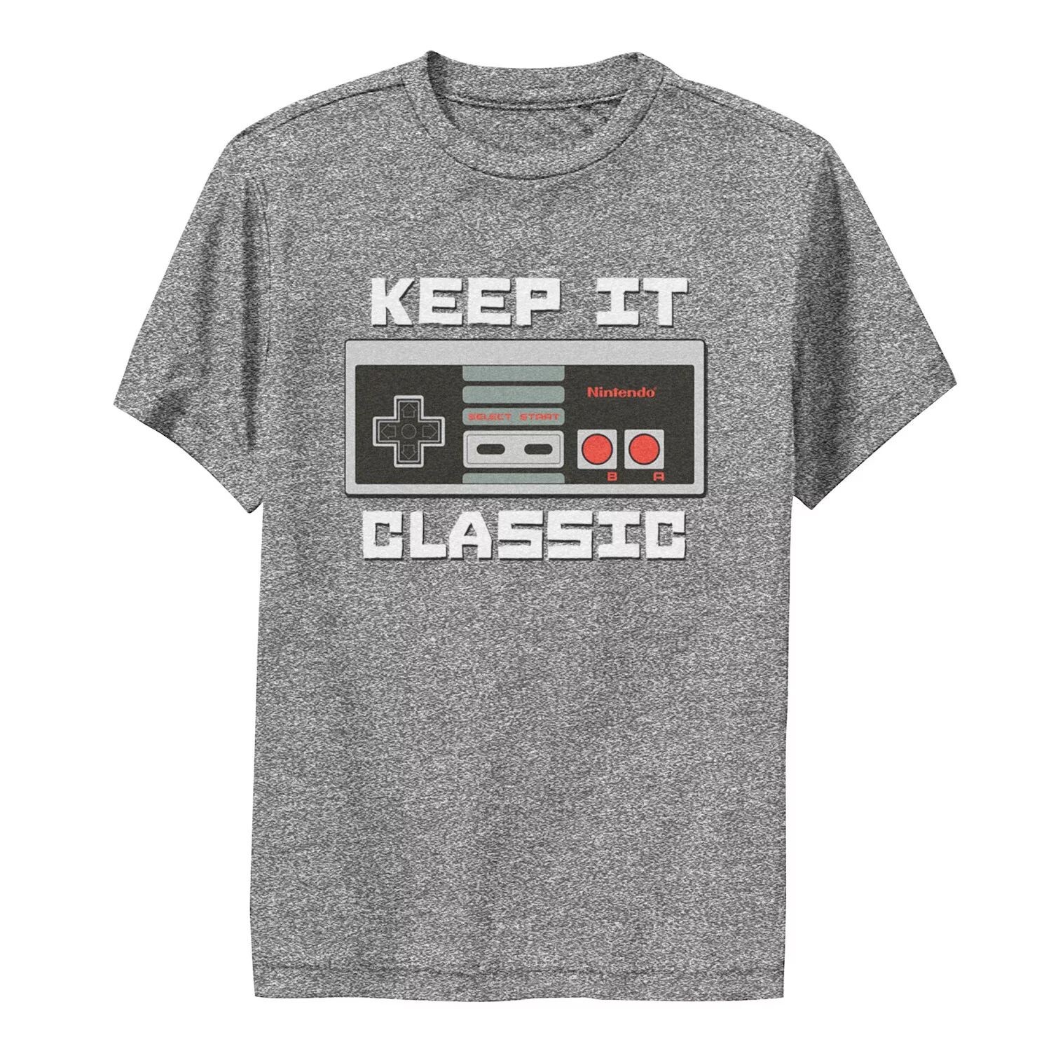 Классическая футболка Keep It Performance для мальчиков 8–20 лет с контроллером Nintendo NES Licensed Character
Классическая футболка Keep It Performance для мальчиков 8–20 лет с контроллером Nintendo NES Licensed Character