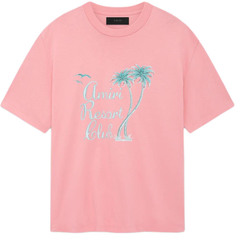 Футболка с принтом пальмы AMIRI, розовый фламинго
Футболка с принтом пальмы AMIRI, розовый фламинго