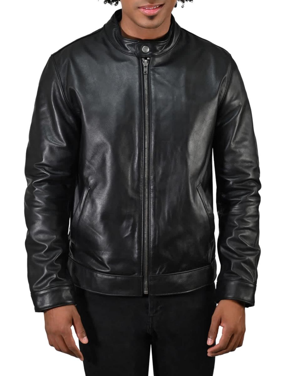 Кожаная байкерская куртка Frye, черный
Кожаная байкерская куртка Frye, черный