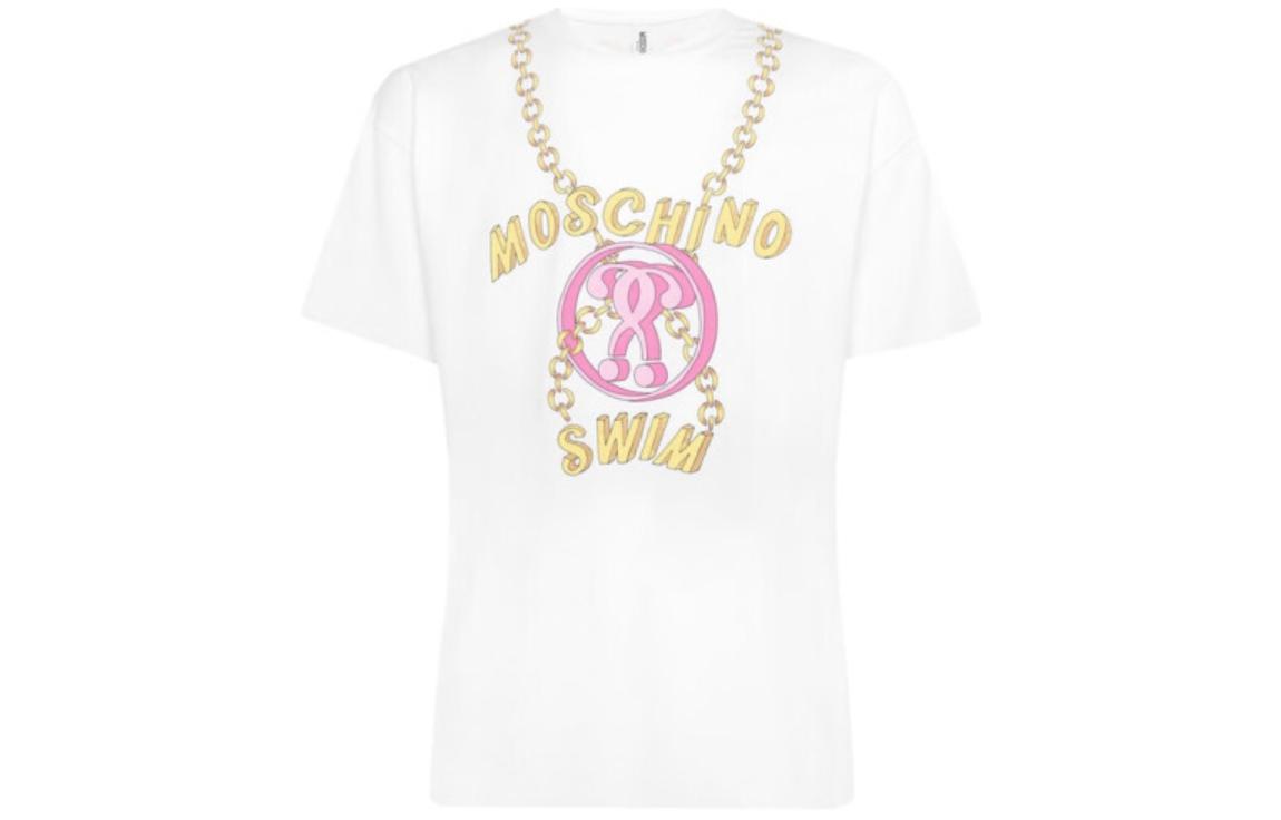 MOSCHINO Футболка женская белая, Белый, MOSCHINO Футболка женская белая
MOSCHINO Футболка женская белая, Белый, MOSCHINO Футболка женская белая
