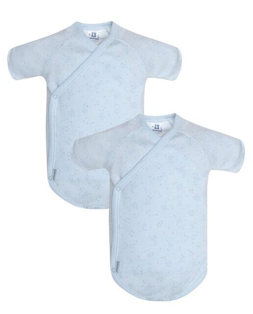 Набор из 2 скрещенных боди для мальчиков с короткими рукавами и принтом Cambrass, светло-синий
Набор из 2 скрещенных боди для мальчиков с короткими рукавами и принтом Cambrass, светло-синий