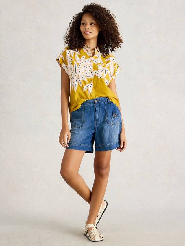 Боевые шорты Mollie из денима White Stuff, Dark Blue
Боевые шорты Mollie из денима White Stuff, Dark Blue