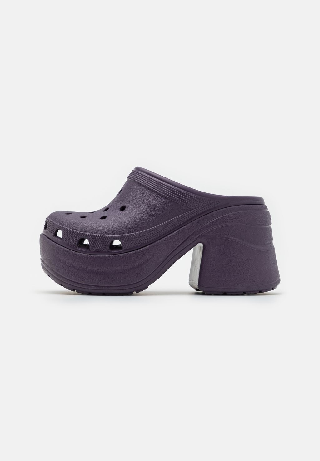 Мюли на каблуке SIREN UNISEX Crocs, темно-фиолетовый 
Мюли на каблуке SIREN UNISEX Crocs, темно-фиолетовый