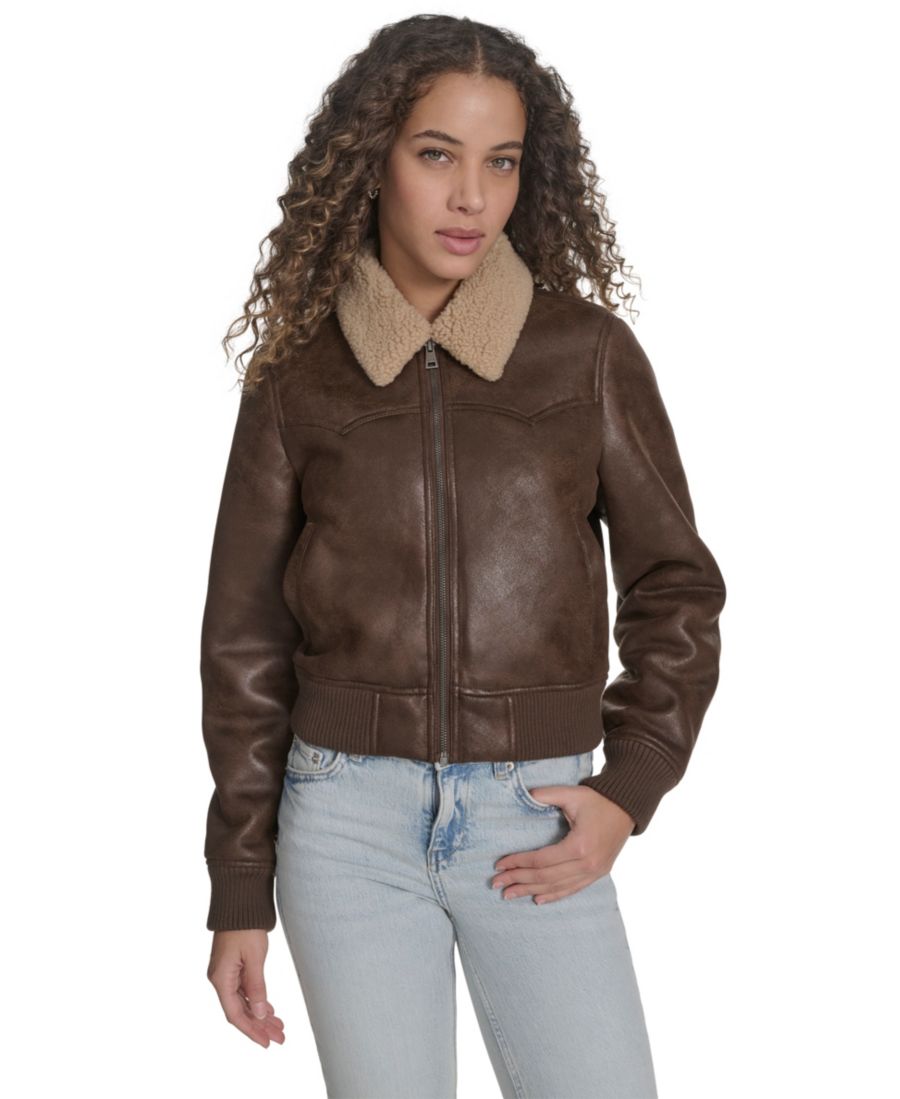 Женская куртка в западном стиле с длинными рукавами Levi's, Coffee/sesame
Женская куртка в западном стиле с длинными рукавами Levi's, Coffee/sesame