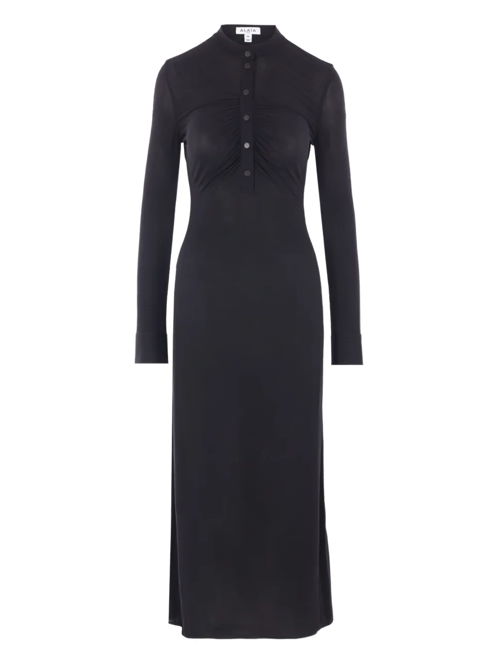 Платье макси со сборками Alaïa, черный
Платье макси со сборками Alaïa, черный